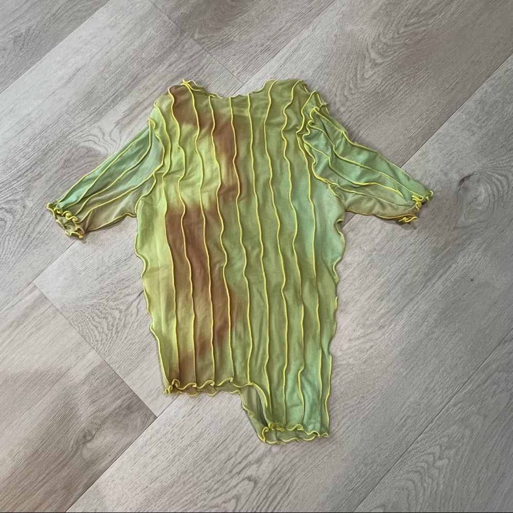 AEIE Tie Dye Effect top